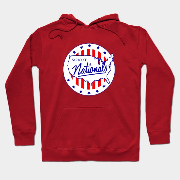 Historic Syracuse Nationals Basketball Hoodie by LocalZonly